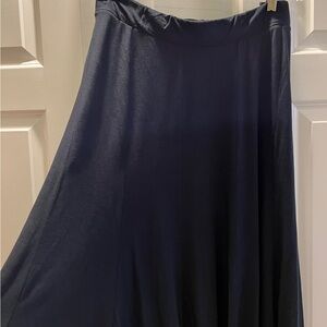 Black Boden A-line Maxi Skirt